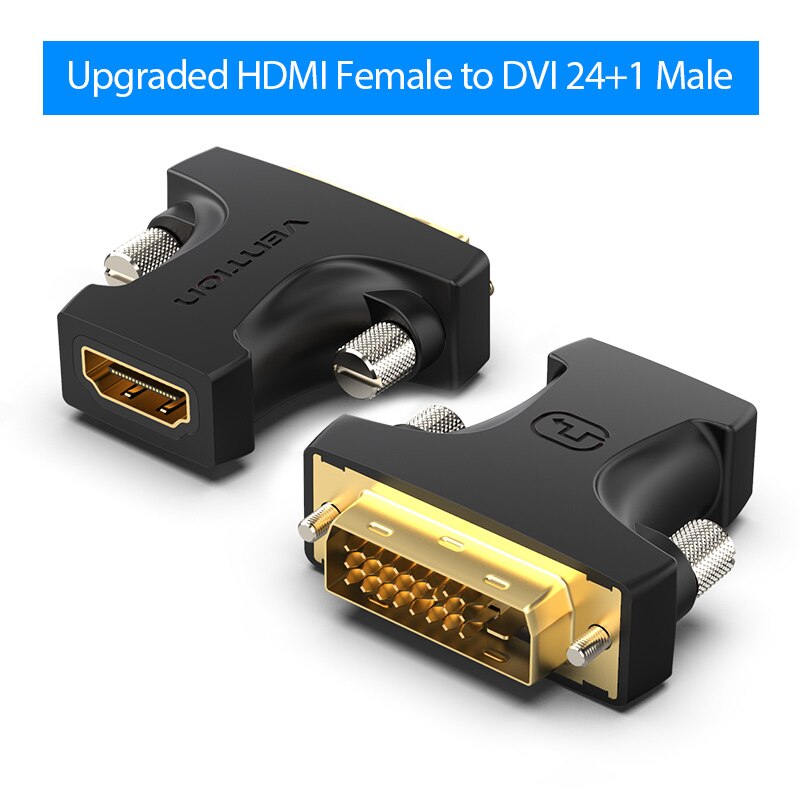 Vention-adaptador DVI a HDMI, convertidor bidirecc... – Grandado