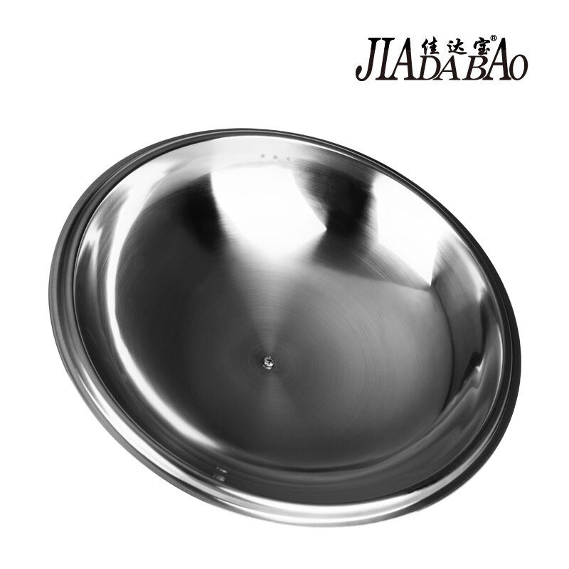 Tapa de olla de acero inoxidable multiusos no magnética, sartén multitapa de acero inoxidable, olla , wok, cubierta de vaporera, 34, 36, 38, 40cm