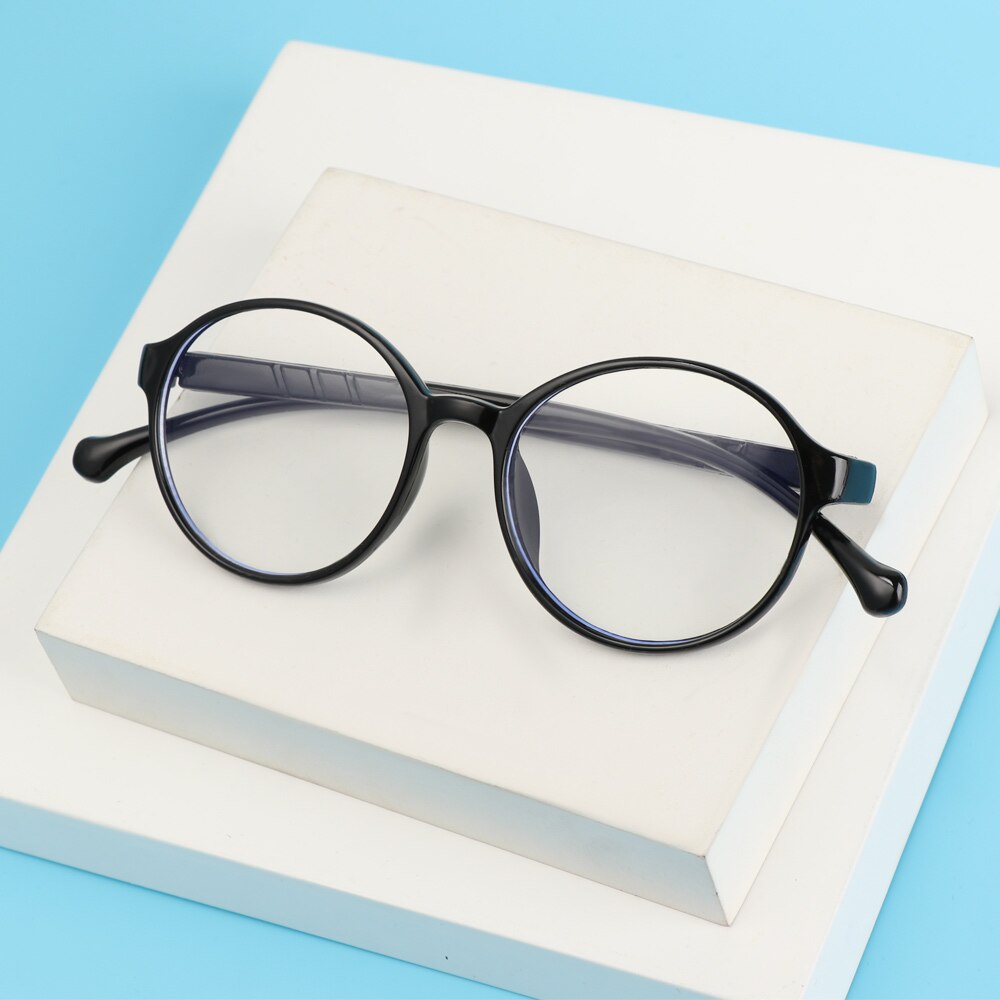 1Pc Anti-Blauw Kids Bril Jongens Meisjes Draagbare Ultra Licht Frame Computer Oogbescherming Brillen Vision Care Bril