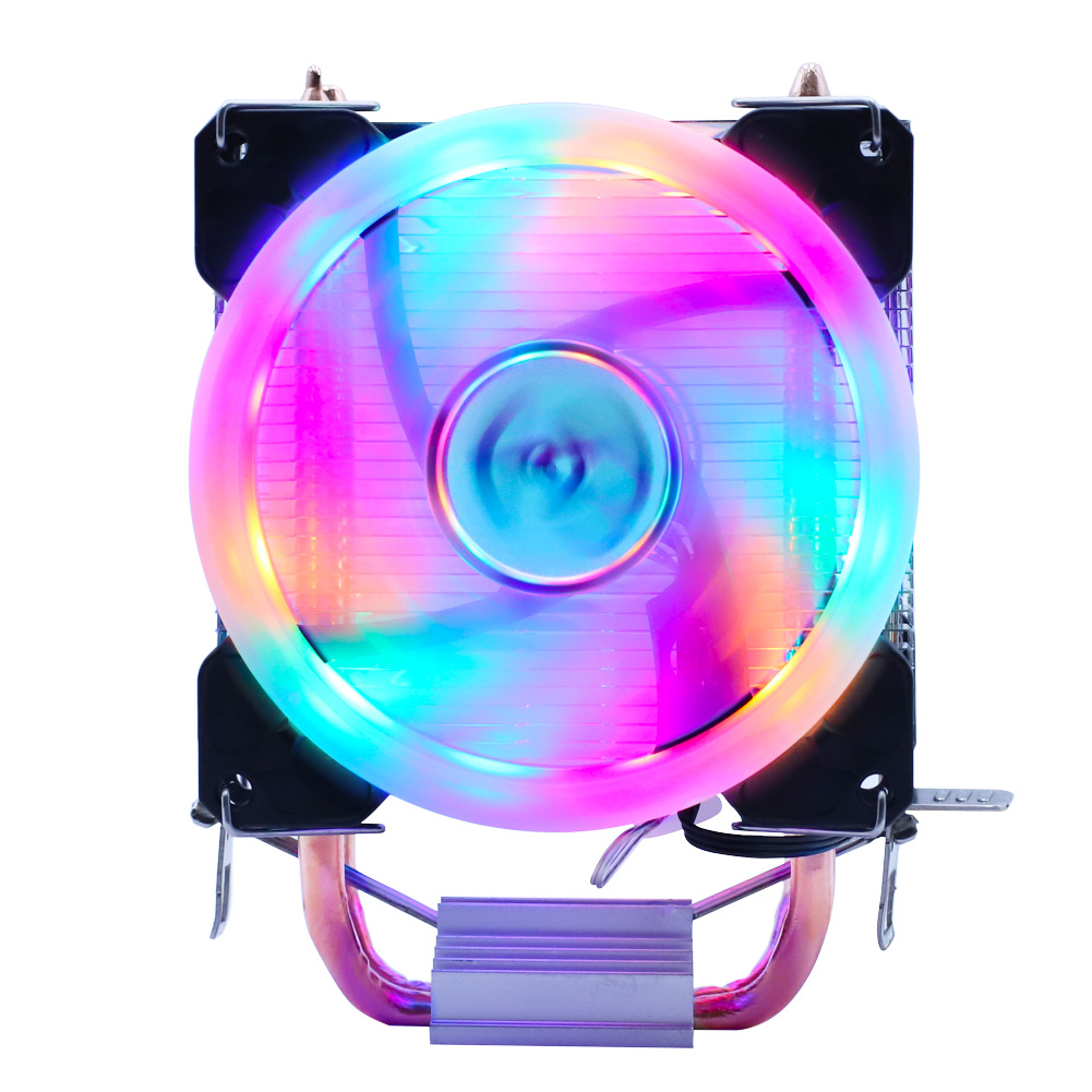 Wovibo Cpu Cooler Cooling Fan 3PIN 4Pin Ventilador Stille Voor Intel 775 1150 1151 1155 1200 1366 X79 X99 AM3 AM4 Radiator