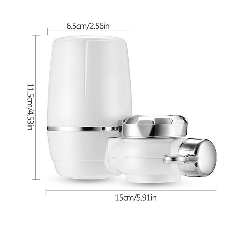 Percolateur en céramique lavable pour robinet, purificateur d&#39;eau du robinet, filtre de remplacement pour l&#39;élimination de la rouille et des bactéries, pour la cuisine domestique
