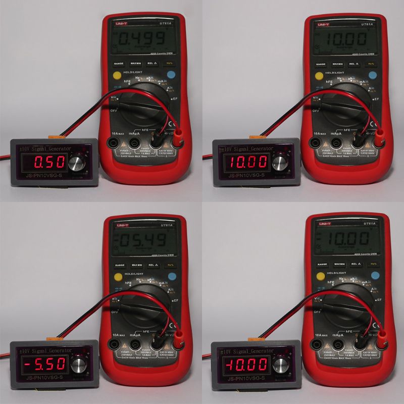 +/- 10V Einstellbare Spannung Analog Simulator Signal Generator Quelle DAC Ausgang