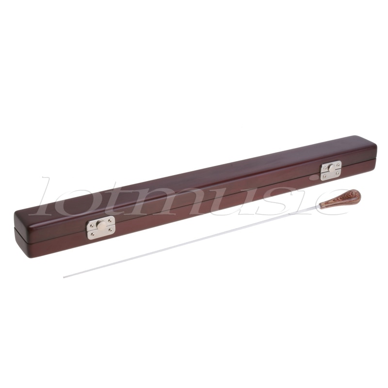 Rhythm Band Music Director Orchestra Conductor Conducting Baton Fiberglass with Case Wood