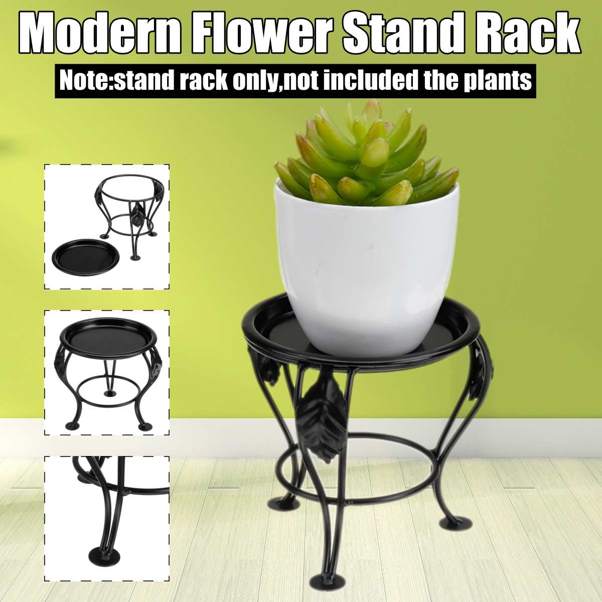 Modern blomma stativ metallhylla balkong inomhus golvhyllor kruka rack enda antik vardagsrum balkong plante lagring