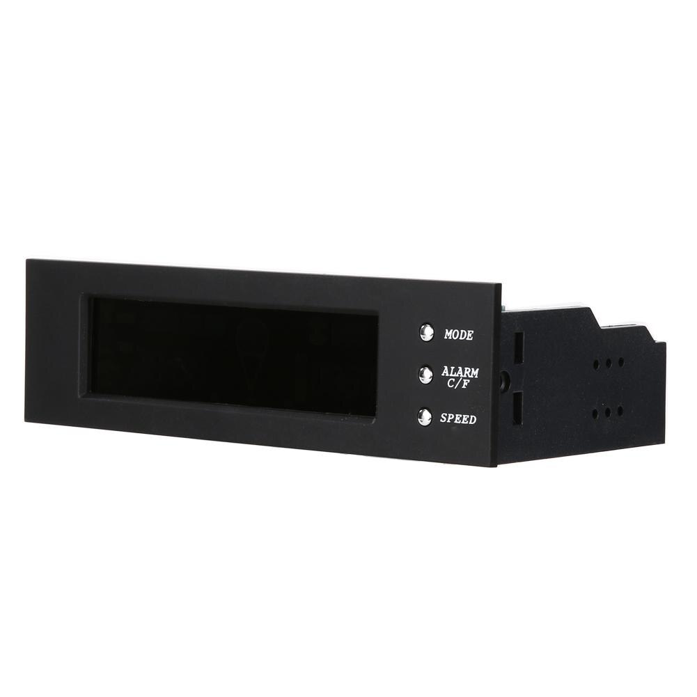 5.25in Bay Front LCD Panel 3 Fan Speed Controller CPU Temperature Sensor