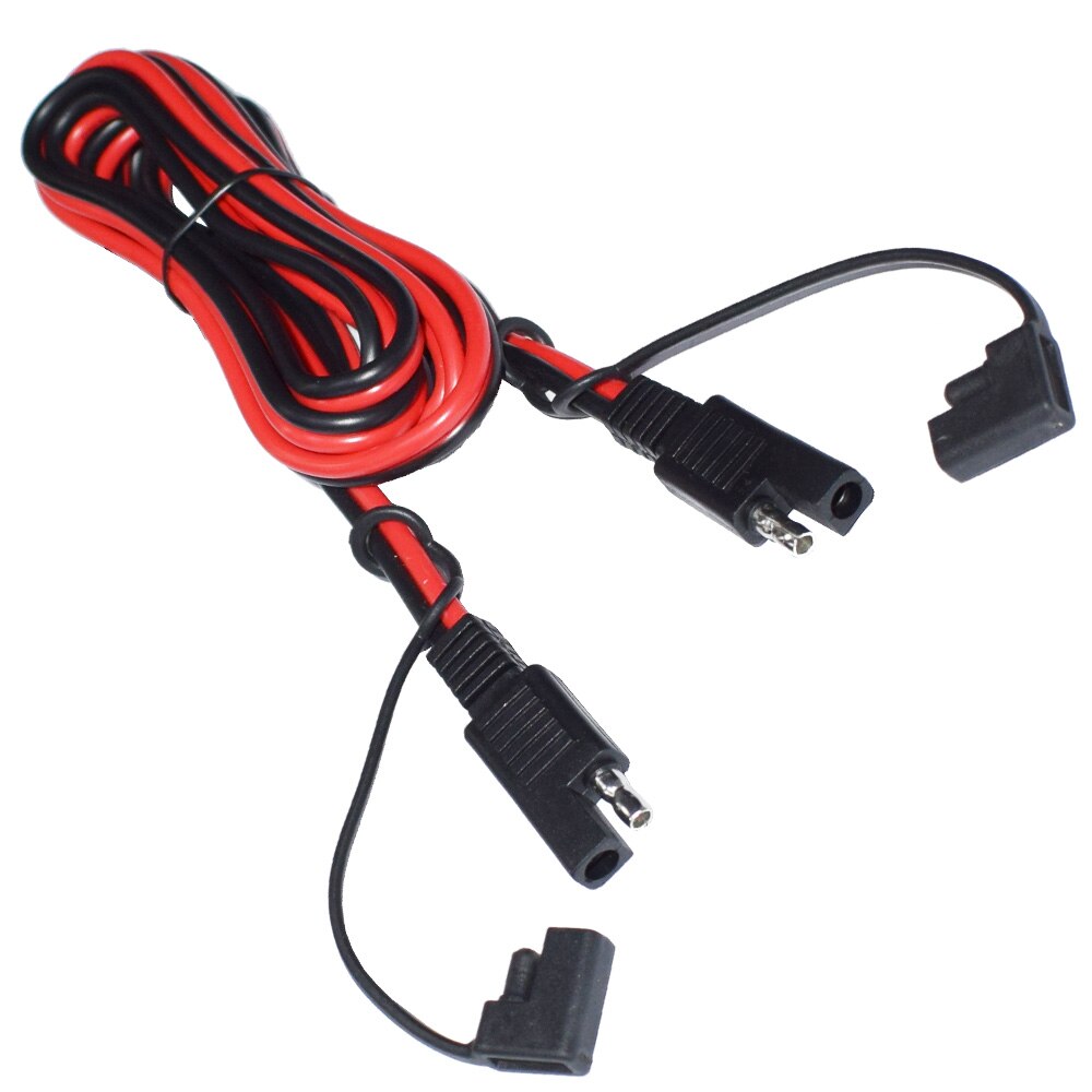 SAE Plug 200CM SAE Power Automotive Extension Cable 14AWG Quick Disconnect Plug for Car Motorcycle Solar Panel Battery Chargers