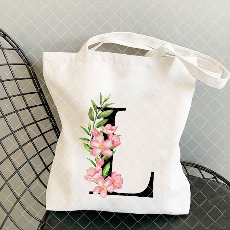 Luxe op maat gemaakte draagtas, strandtas, damestas met monogram en bloemenprint, luxe canvas tas, shopper, chique tas, handtas, hobo shopper.: Zilver