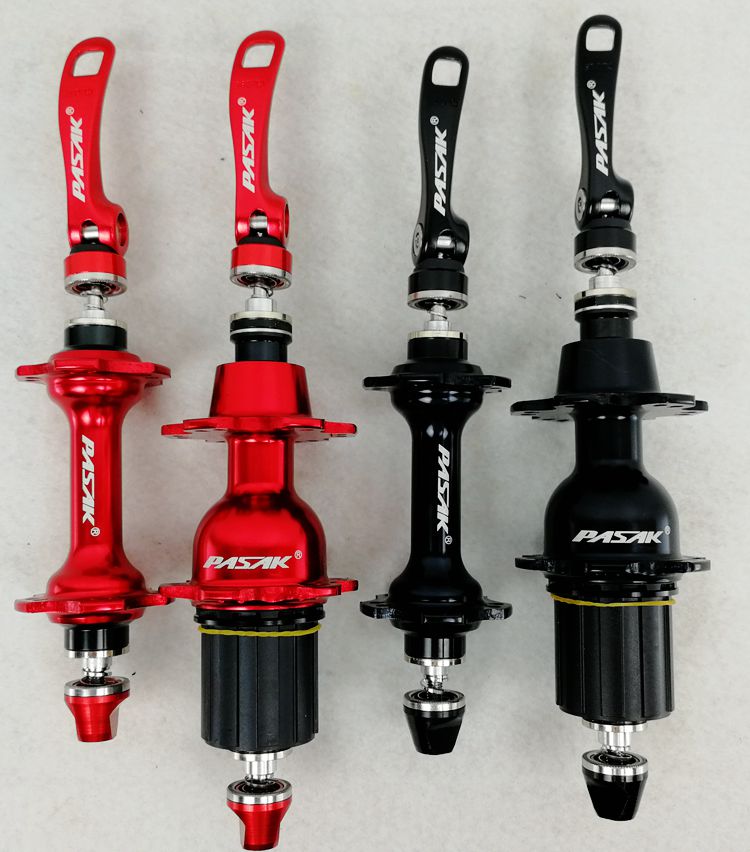 Pasak voor racefiets 8:24 pm h afgedichte lagers racefiets aluminium voor/achternaven 100 mm 130 mm 8/9/10/11 speed met alloy quick