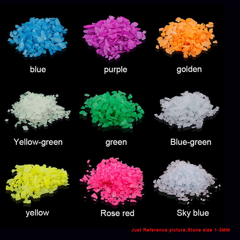 Lichtgevende Zand Stenen Tuin Park Road Steentjes Glow In Dark Ornamenten Voor Party Aquaria Aquarium Decoratie Stenen Ornamenten