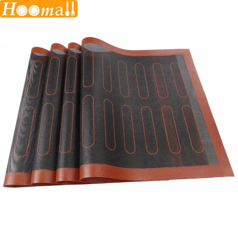 Geperforeerde Siliconen Bakken Mat Non-stick Oven Sheet Liner Bakkerij Gereedschap Gebak Macaron Pad Voor Cookies Keuken Bakvormen Accessoire
