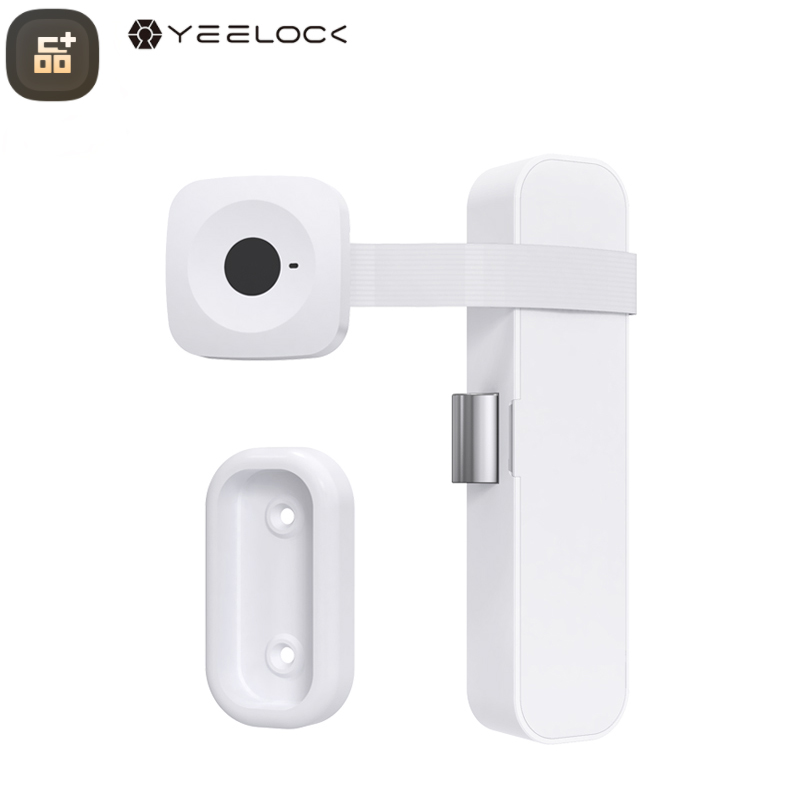 Xiaomi-cerradura inteligente YEELOCK para cajón y armario, bloqueo sin llave, antirrobo, de seguridad para niños, con huella dactilar