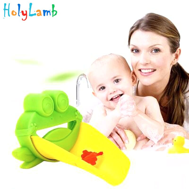 Cute Cartoon Animal Frog Handwashing Tools Extension Of The Water Trough Bathroom Faucet Extension Children's Guide Sink