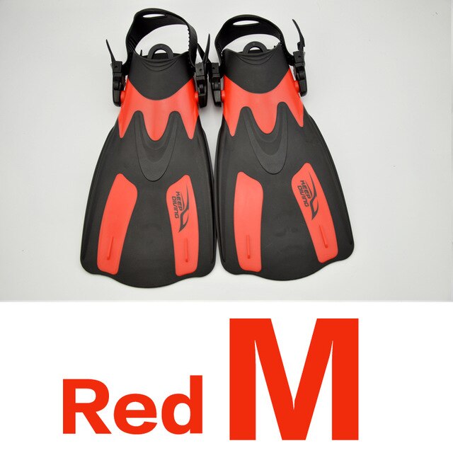 KEEP DIVING Snorkeling Diving Swimming Fins Foot Flipper Diving Fins Trek Diving Equipment for Adult: Red M