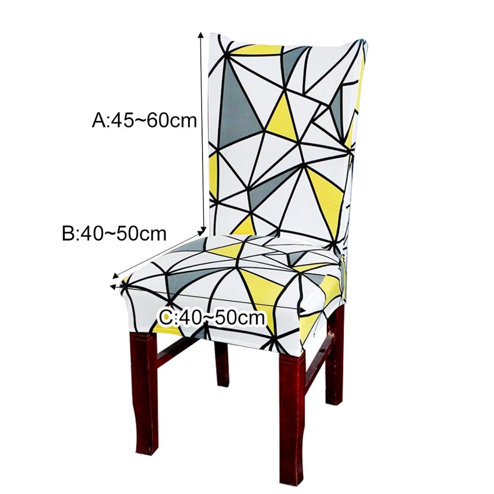 Housse de chaise élastique en spandex de style nordique royal, housse de siège de salle à manger extensible, housses de siège de chaise pour banquet de mariage, hôtel