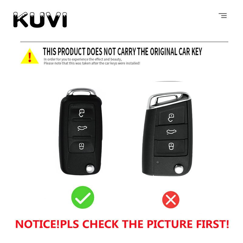 TPU Car Key Case Cover Holder Shell For VW Volkswagen Polo Golf Passat Beetle Caddy Tiguan Skoda Octavia Kodiaq Seat Leon Altea