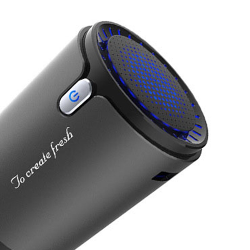 Car Air Purifier HEPA Fresh Air Negative Ion Cleaner Oxygen Removes PM2.5 Smoke Odors Ionizer Away From Air Purifier for Car