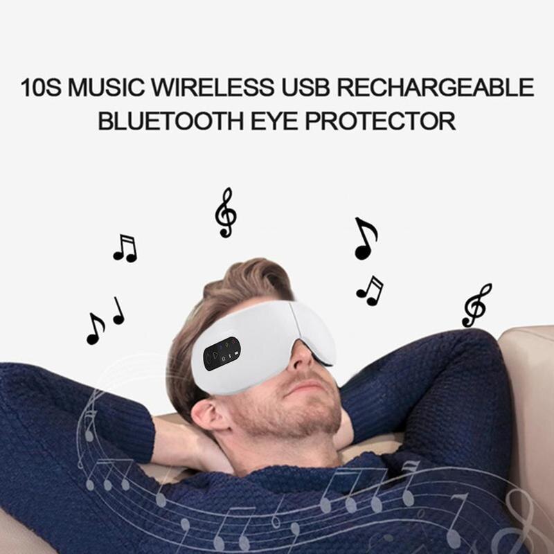 Multi Functie Eye Massage Apparaat Lcd-scherm Oogbescherming Smart Shade Cover Slaap Eye Massager Rest Eye Mask