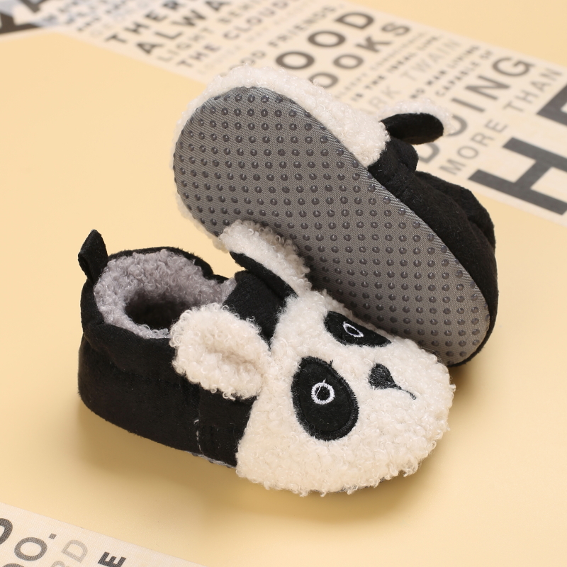 Spring And Autumn Soft Soled Shoes Boys And Girls Knitted Cartoon Rubber Soled Non Slip Shoes 0-18 Month Toddlers: B239 A / 0-6 Months