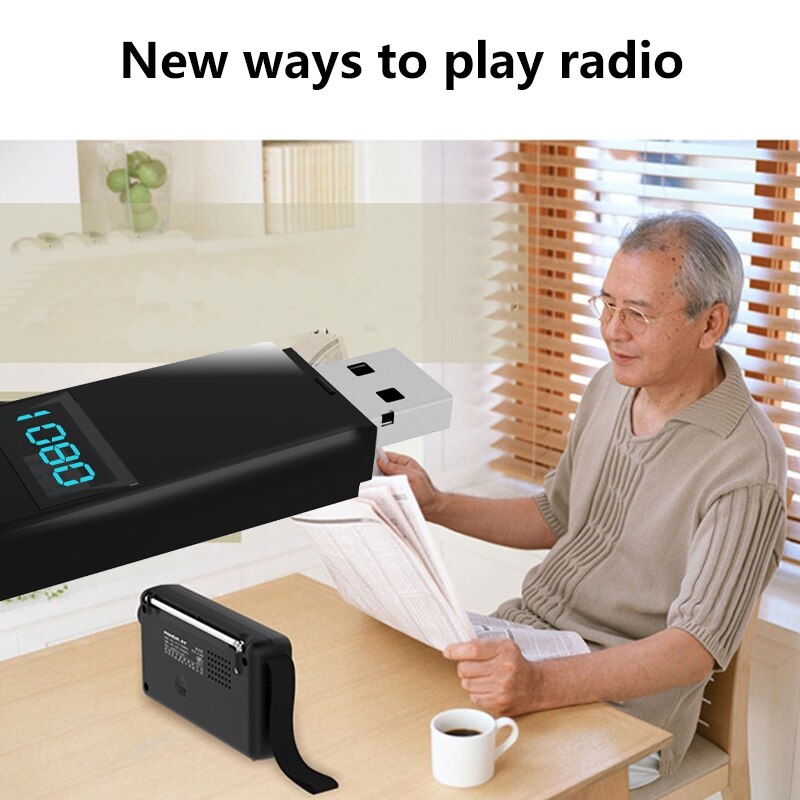 Bluetooth 5.0 Audio Receiver FM Transmitter Mini Audio Transmitter Handsfree Phone Call AUX Music Receiver for TV PC Car