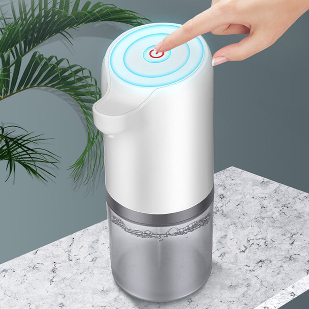 400ml Touchless Automatic Soap Dispenser USB Charging Smart Infrared Sensor Foam Soap Dispenser Hand Sanitizer Container