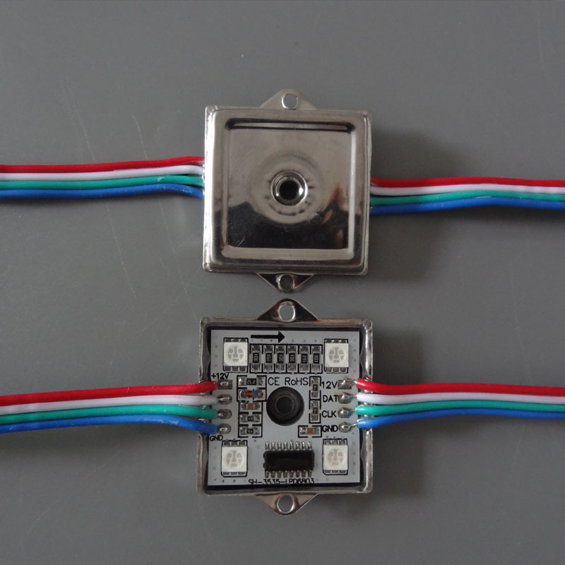 Ic WS2801 LPD6803S 5050 Rgb * 4 Full-Color Module Led Verlichting 12V Dc 1.44W Waterdichte Rgb led Verlichting