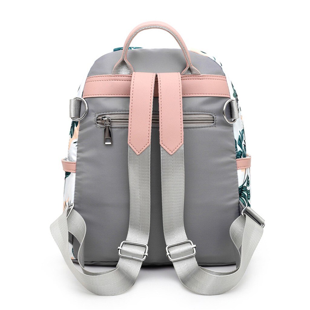 Signore di bellezza Foglie Zaini mochila Graffiti Sacchetto di Scuola Tote Ragazze Zaino Con Cerniera Dello Zaino Semplice Casual Mochila feminina L * 5