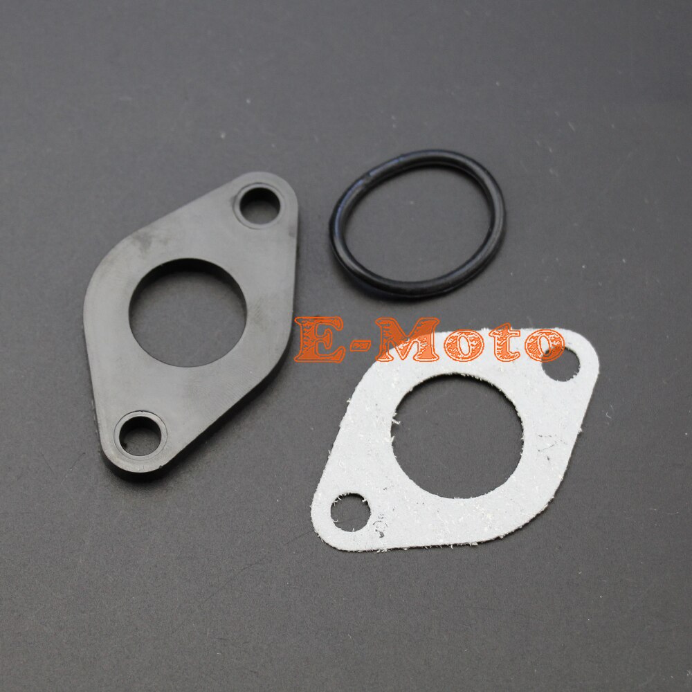 20mm PIT DIRT BIKE CARBURETTOR INLET MANIFOLD GASKET &amp; RUBBER SEAL 90cc 110cc 125cc