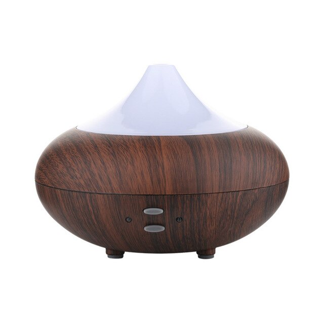 210ml aromaterapia ultradźwiękowa nawilżacz doprowadziło dyfuzor olejków eterycznych oczyszczacz powietrza domu mgła producent rozpylacz zapachów 7doprowadziło kolor światła: kawa