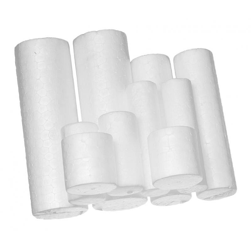 Set di cilindri Mini perline in polistirene polistirolo 10x
