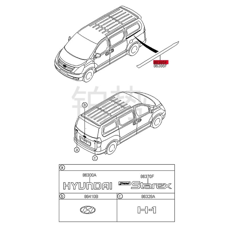 Car left outer black trim 2007-Hyu nda iH- 1/G RAN DST ARE X15 side window side window black belt black sticker black trim