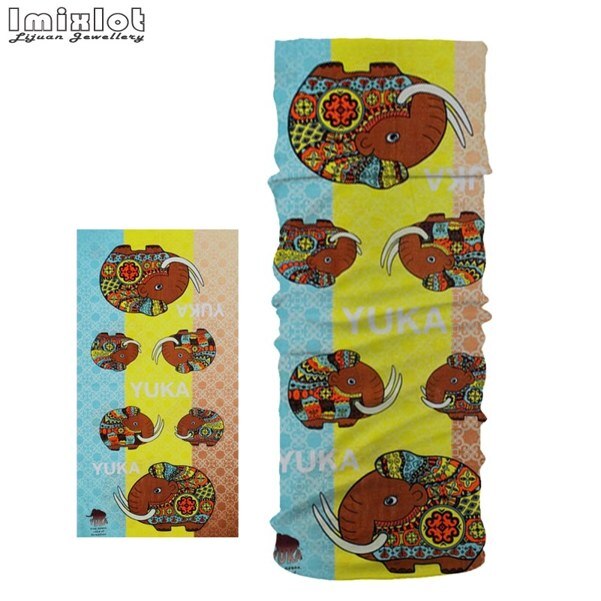 Multifunctionele Polyester Sjaals Gezicht Stofmasker Outdoor Sport Bandana Neck Gaiter Camping Fietsen Hoofddeksels Wandelen Magische Sjaal: G