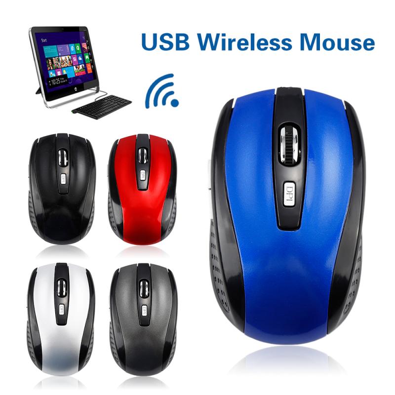 USB Optical Mouse 2.4Ghz Wireless Mouse Computer Gaming Mouse 1600DPI Gamer Mouse Mice Gaming Mouse For Computers