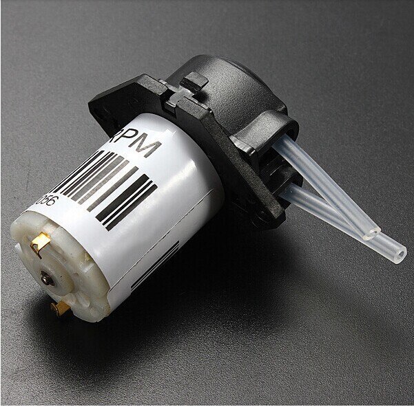 1 pcs 6V12V24V miniature pumps mute DC self-priming pumps peristaltic pump titration small high suction pumps