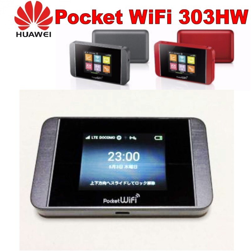 Huawei 303HW 4G pocket wifi 4g LTE wireless router and unlocked
