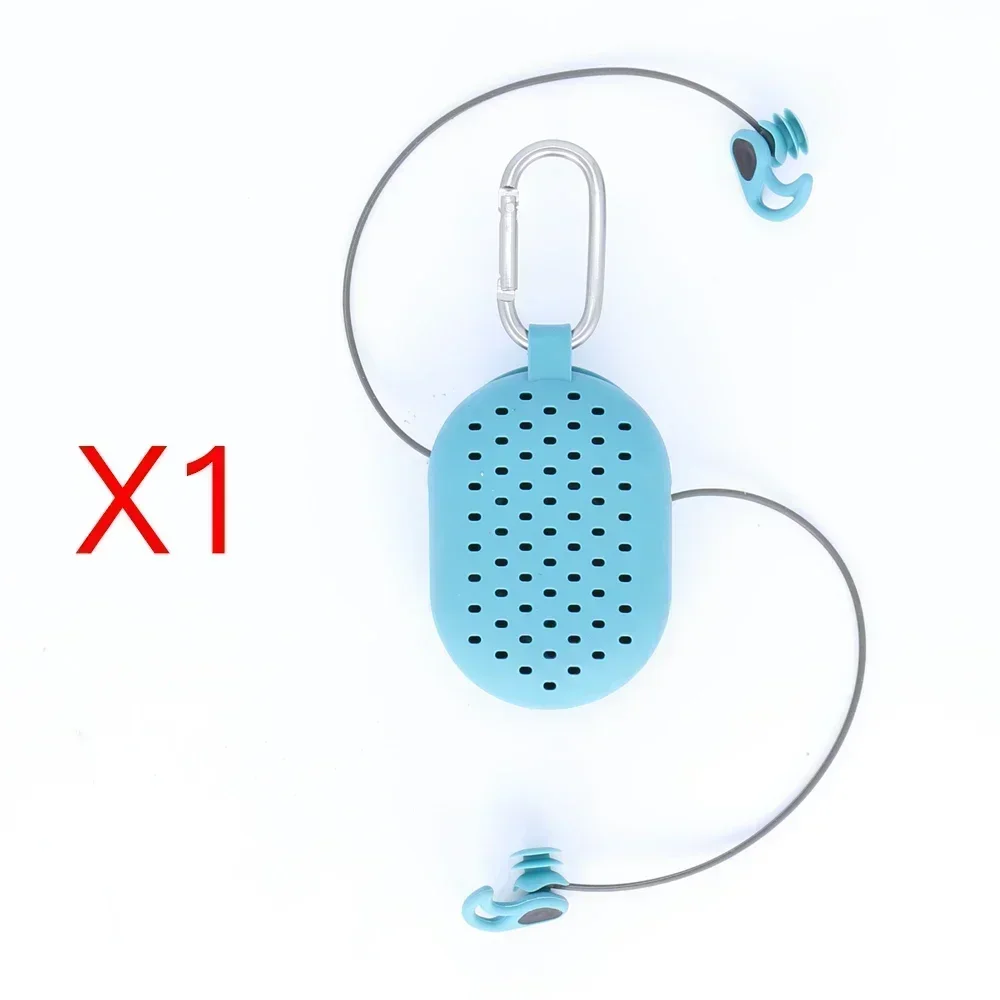 Aqua U Surfer/Swimmer Oordopjes Blokkeert water Laten we geluid in Universal-fit Lanyard Zwemmen Surfen Duiken Wateractiviteiten: Black