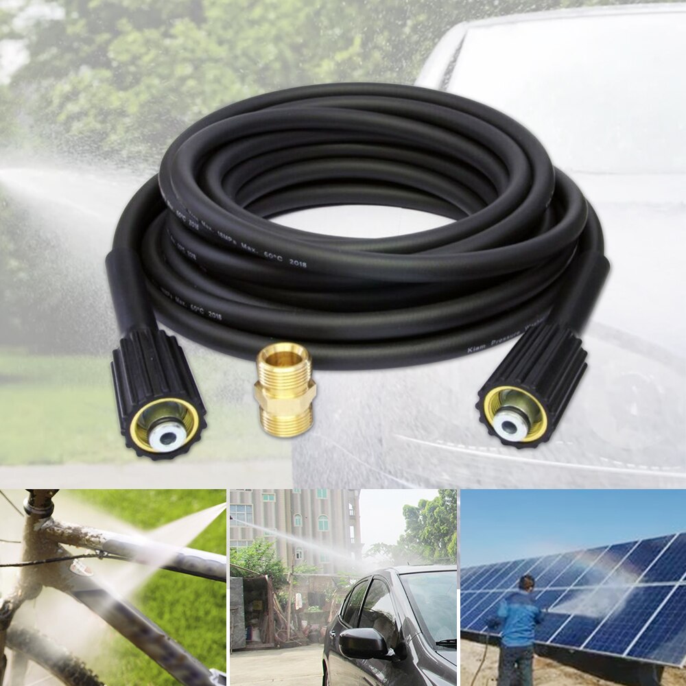 10m Extension Hose K Series High Pressure Washer Hose M22 Connector Female to Male