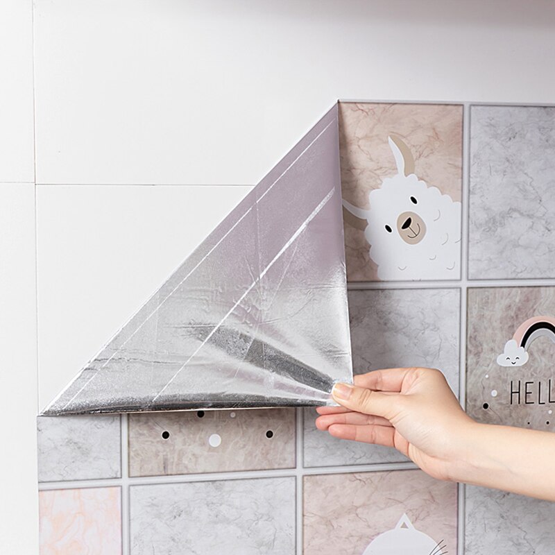 Folia aluminiowa olej wodoodporne tapety robić kuchni meble robić salonu ambona płyta winylowa samoprzylepne papier przylepny Dom dekoracje