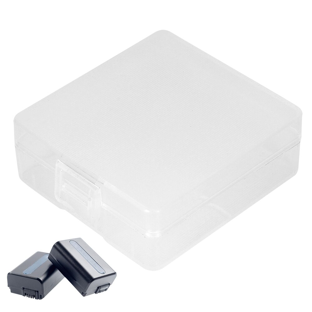 2Pcs Portable Battery Storage Box Protective PP Case Container Organizer for 9V Battery