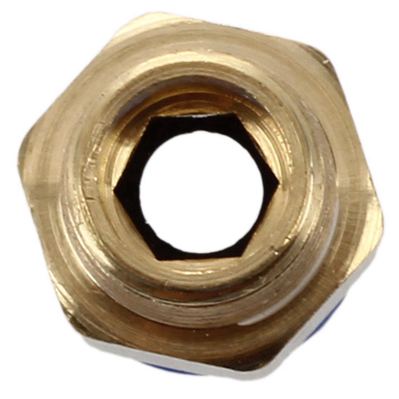 10 Pcs 1/8" PT Male Thread 6mm Push in Joint Pneumatic Connector Quick Fittings