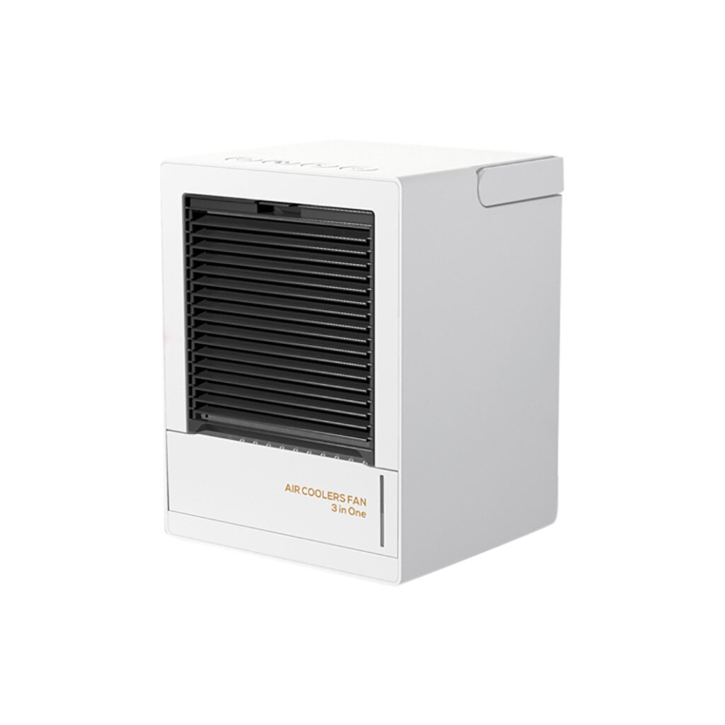 Mini Home Air Conditioner Portable Air Conditioning LED Air Cooler Fan Humidifier Space Purifies Air Cooling Fan #z: Default Title