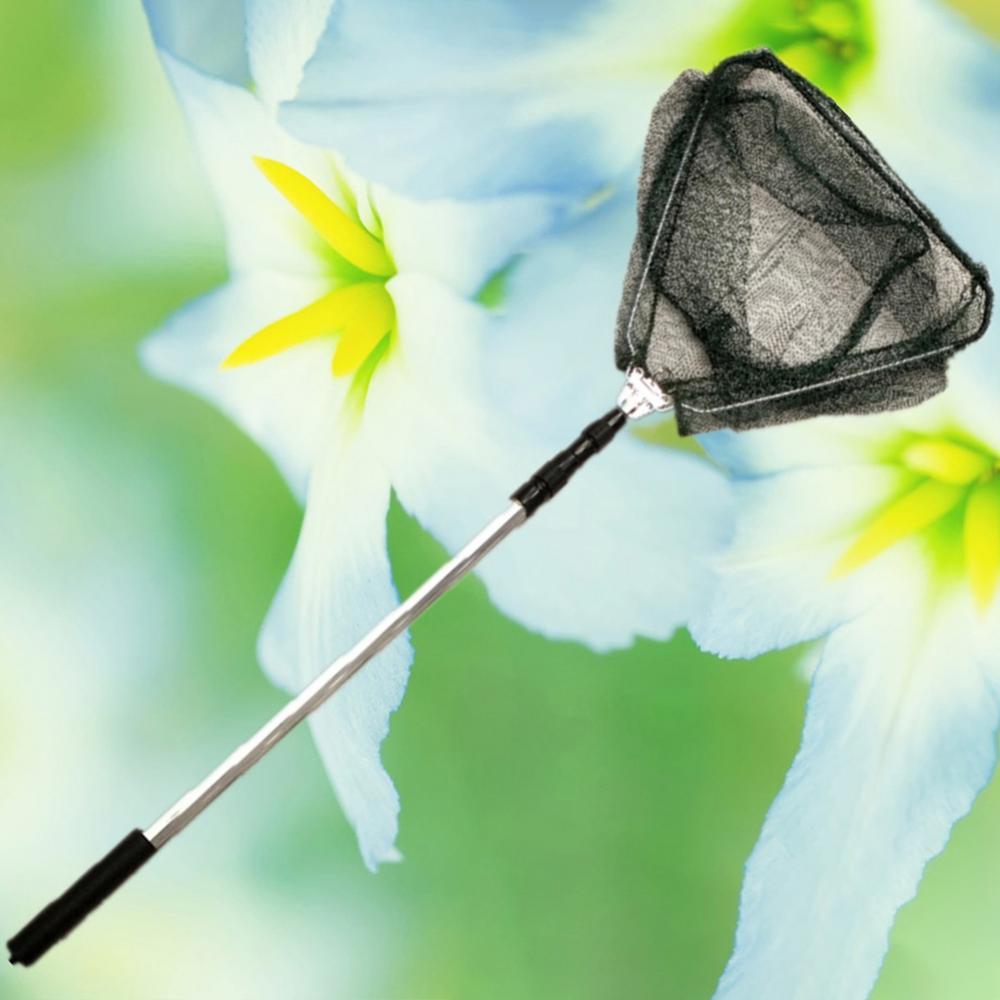 Aluminum Alloy Telescopic Net Foldable Fishing Landing Bird Fish Fly Catcher