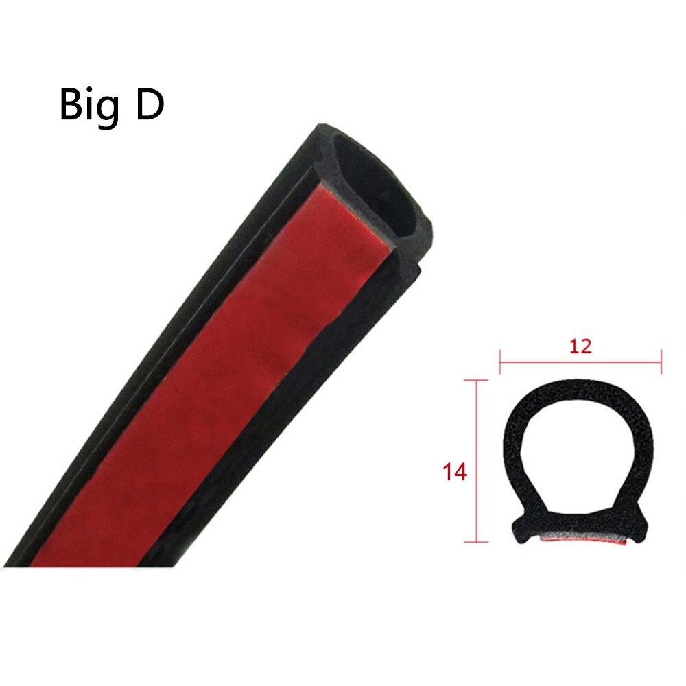 4 meter grote d kleine dz vorm p type 3m autodeur afdichtingsstrip epdm geluidsisolatie anti-stof geluidsisolatie auto rubberen afdichting