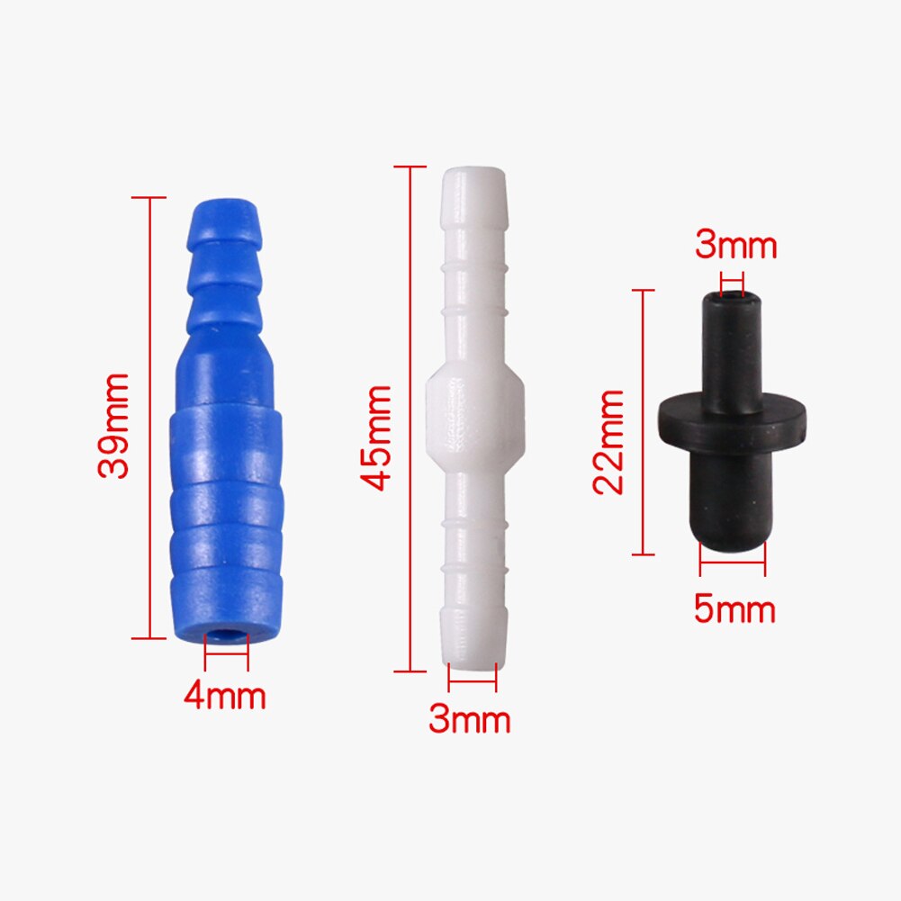16Pcs Brake Oil Exchange Tool Replacement Machine Parts Adapters Brake Fluid Joint Rubber Head Extraction Tool Oil Pumping Pipe
