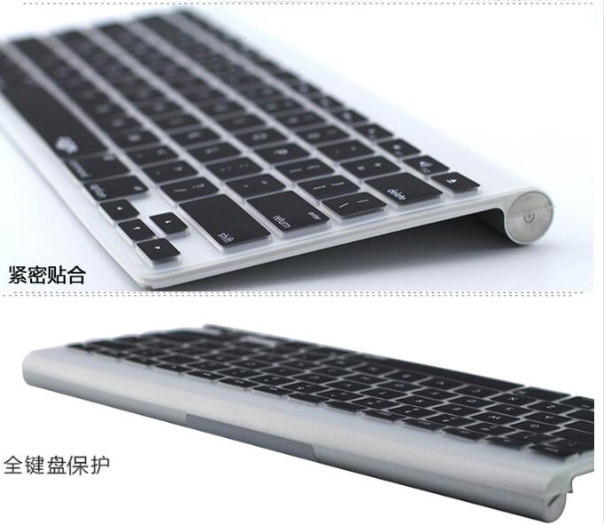 For APPLE Magic Keyboard 2 Wireless Rechargeable US version Latest Model) Silicone Desktop PC Magic Keyboard Cover Skin