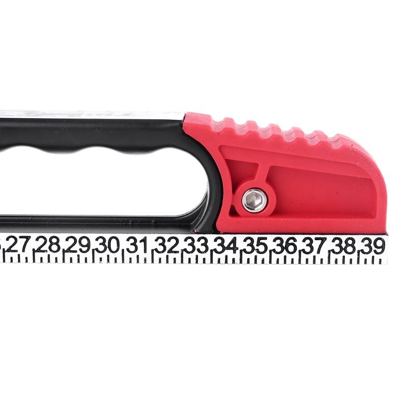 Aluminum Alloy Level Ruler with Level Bubble mm Scale Rule for Building Decoration Measurement Tool