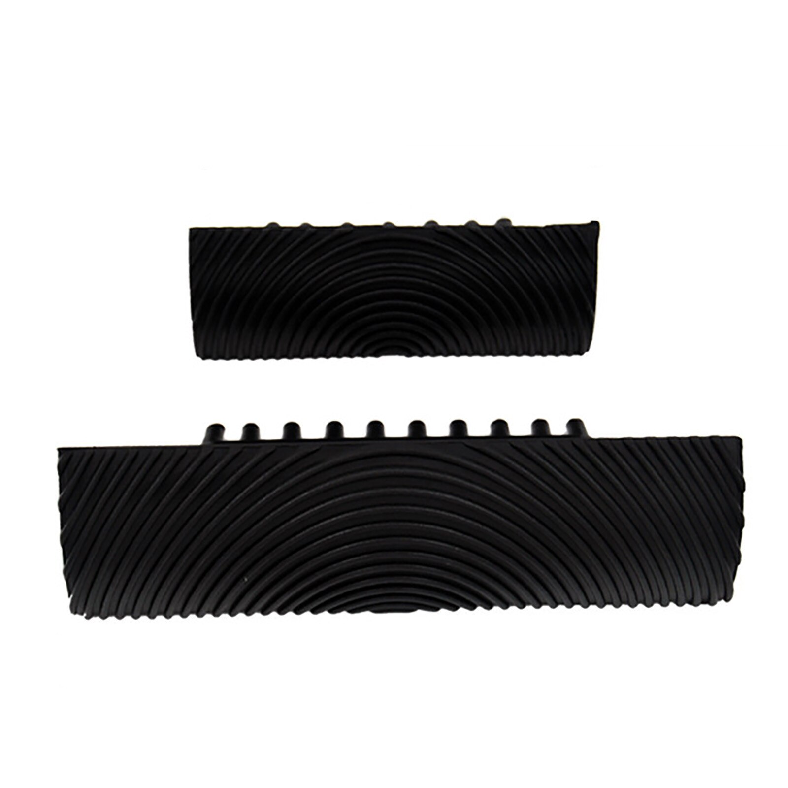 40# 2pcs Rubber Paint Roller Imitation Wood Graining Pattern Wall Texture Art Rubber Wood Grain Painting Tool Home Decoration: A