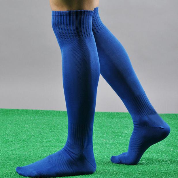 Warm Fall Winter Cool Mens Socks Sport Football Soccer Long Socks Near Knee High Sock Baseball Hockey Yellow Blue Socks #j2p: Blue