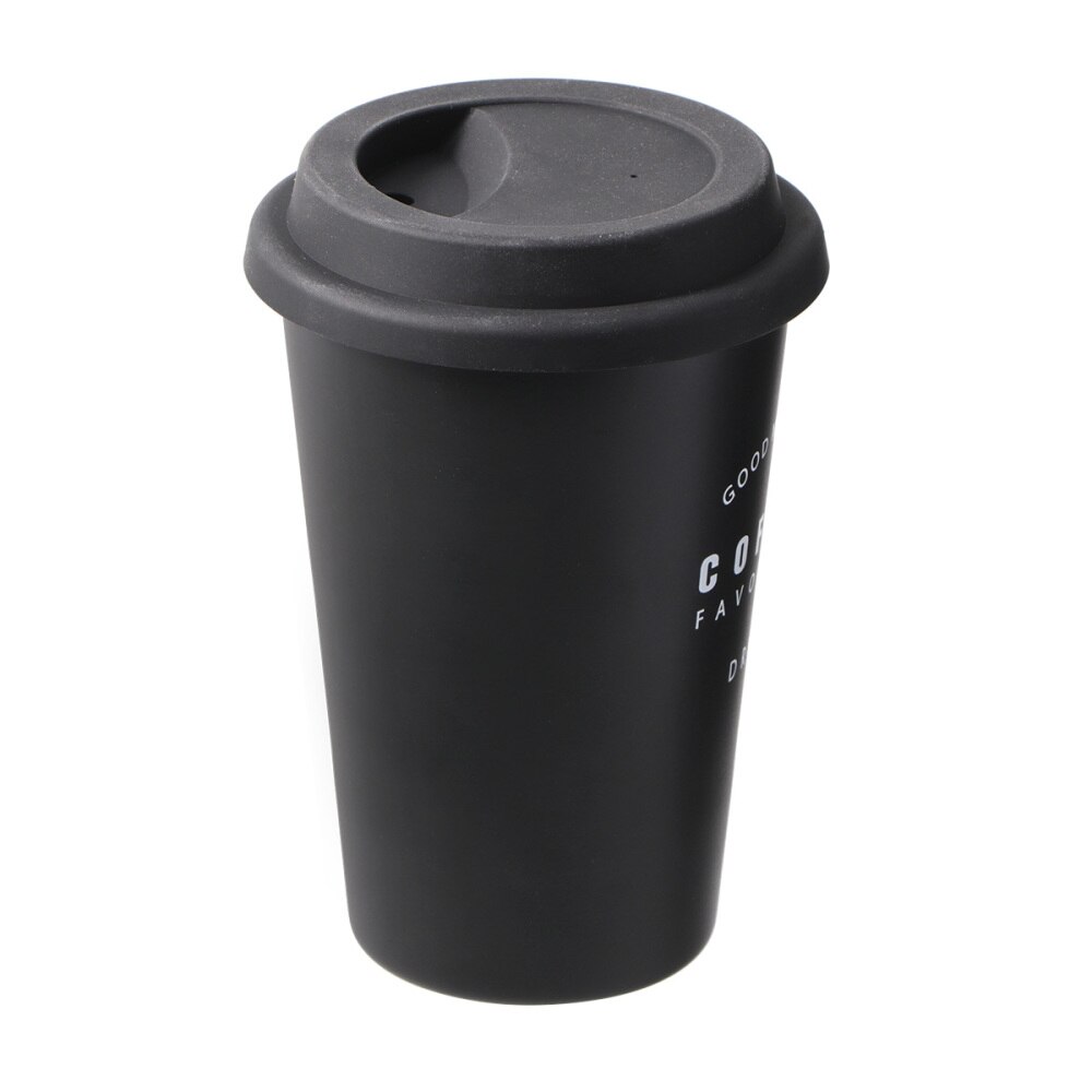 Draagbare Koffiekopje Mode Koffiekopje Rvs Cup Drinkbeker (Hamburg Wit Stijl): Picture 3