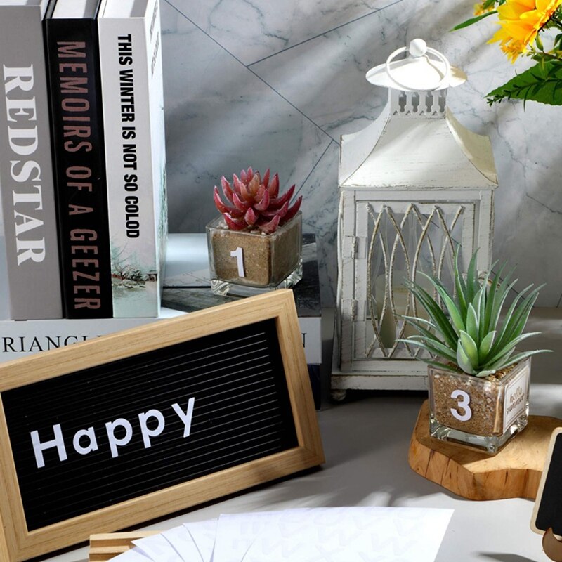 8 Sheets Self-Adhesive Vinyl Letters Numbers Kit, Mailbox Numbers Sticker For Mailbox,Signs,Window,Cars,Address Number