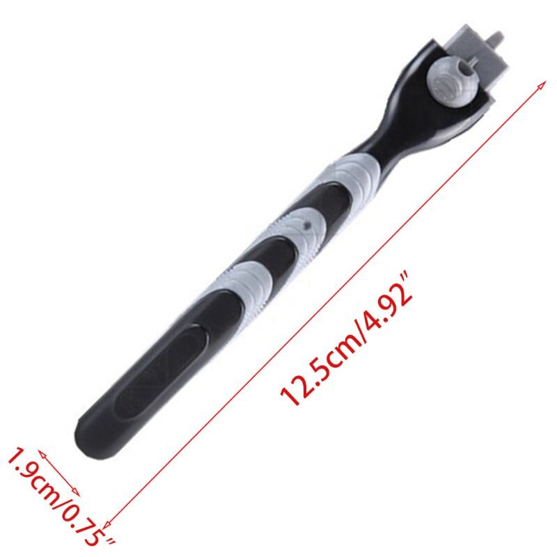 1Pcs Universal Men Manual Beard Shaving Trimmer Razor Long Handle for 3-Layer Blade